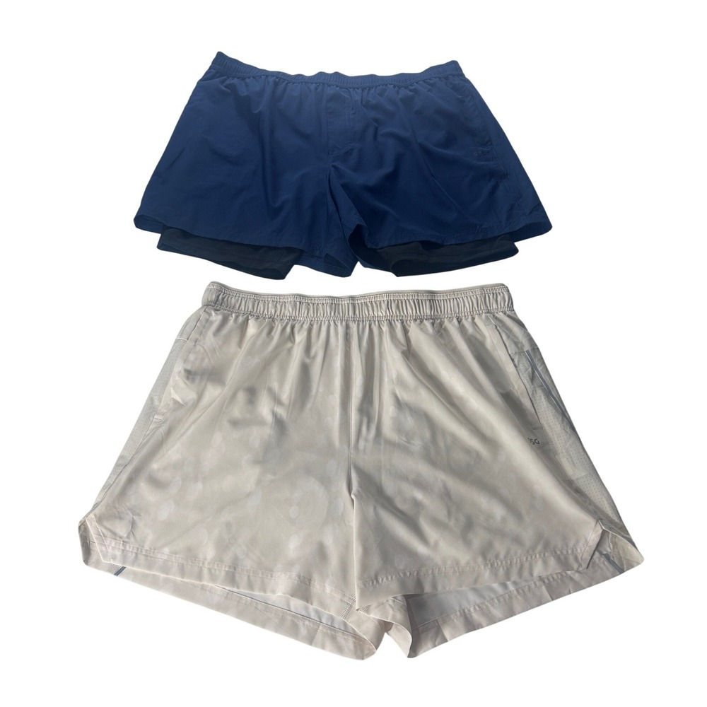 DSG Men XL Running Shorts Bundle Agility 2-In-1 & Stride 5 Inch Inseam NWT LOT 2